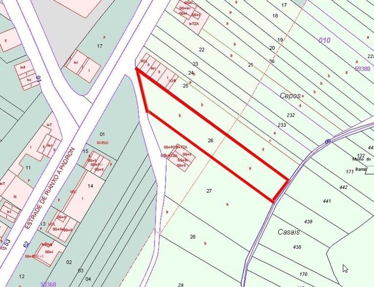 O Pazo, Rianxo, La Coruna for sale - Floor Plan - Image 1 of 5