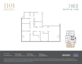 1101 Brickell Ave, Miami, FL for rent Floor Plan- Image 1 of 1