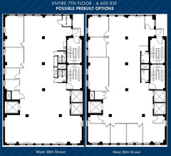 49 W 38th St, New York, NY for rent Floor Plan- Image 1 of 6