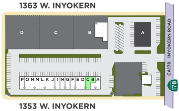 1353-1363 Inyokern Rd, Ridgecrest, CA for rent Site Plan- Image 1 of 2