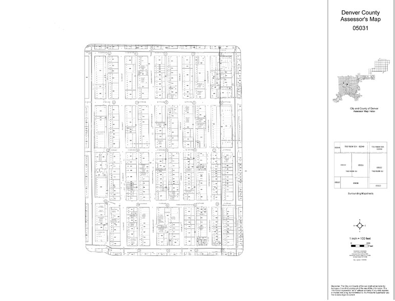 600-616 E Colfax Ave, Denver, CO for sale - Plat Map - Image 1 of 1