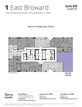 1 E Broward Blvd, Fort Lauderdale, FL to rent Floor Plan- Image 1 of 1