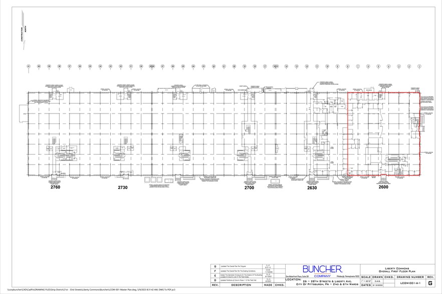 2600-2800 Liberty Ave, Pittsburgh, PA for rent - Site Plan - Image 1 of 5