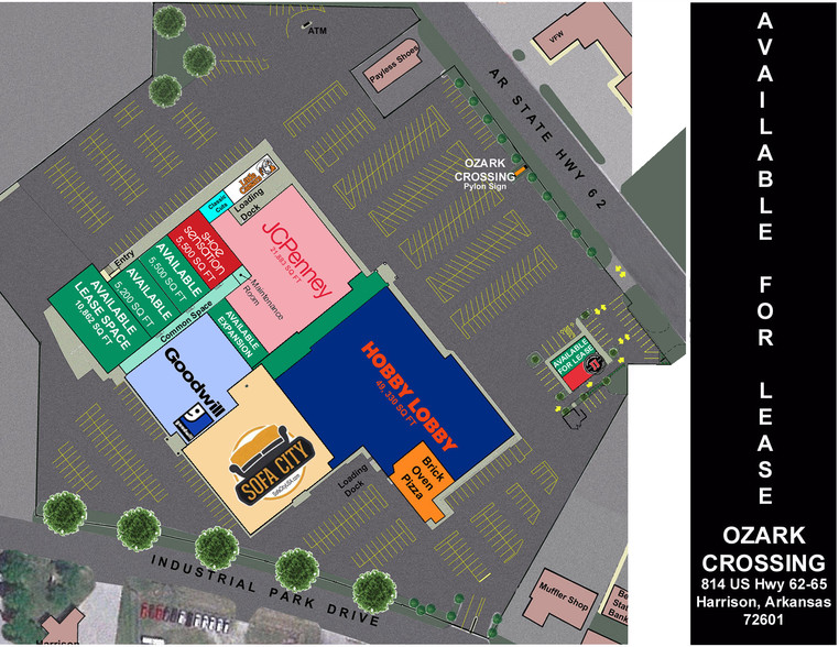 814 Highway 62 65 N, Harrison, AR for sale - Site Plan - Image 1 of 1