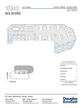 10940 Wilshire Blvd, Los Angeles, CA to rent Floor Plan- Image 2 of 2