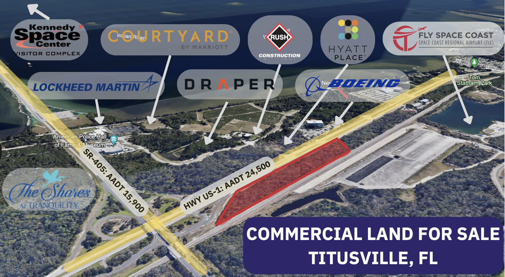 US 1 hwy, Titusville, FL for sale - Primary Photo - Image 1 of 2