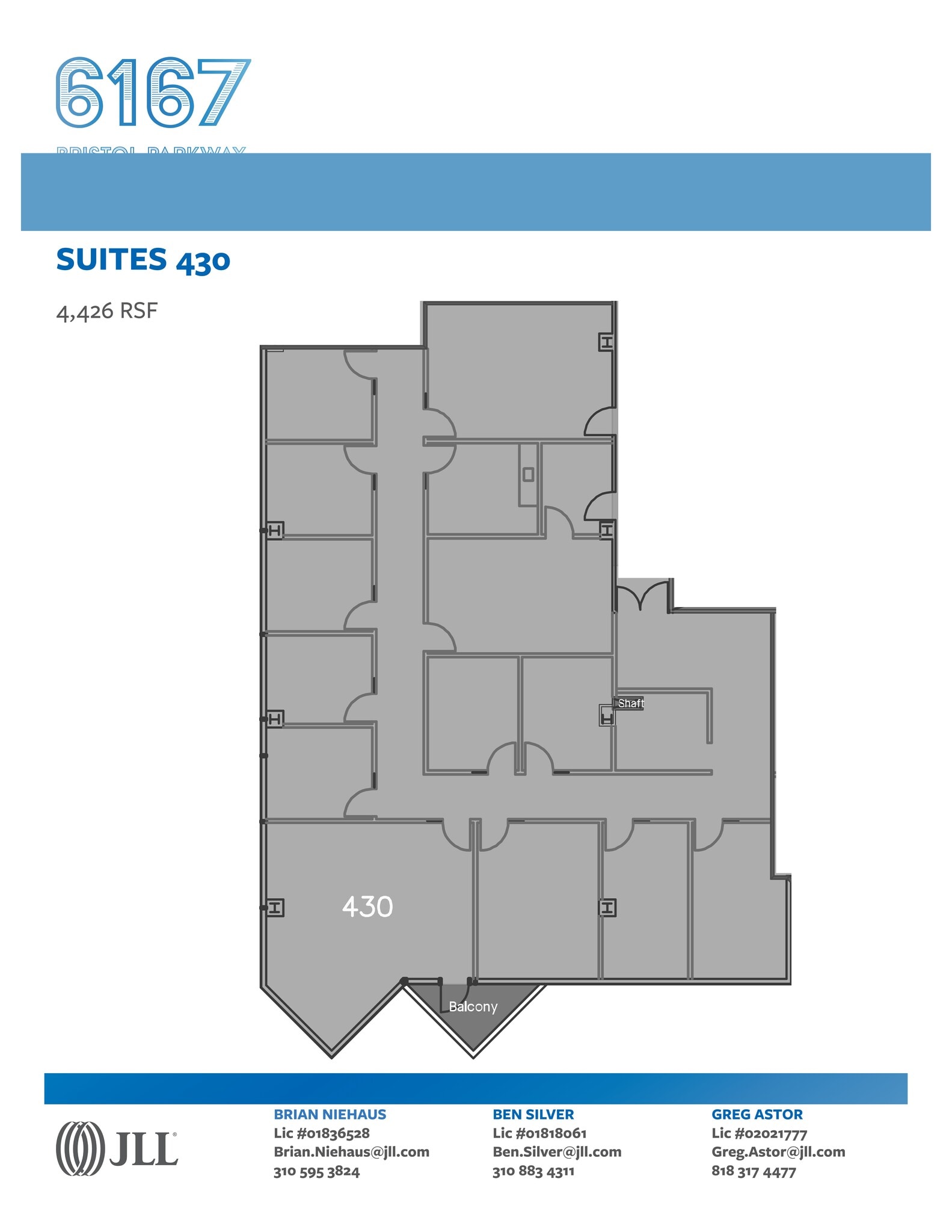 6167 Bristol Pky, Culver City, CA to rent Site Plan- Image 1 of 1