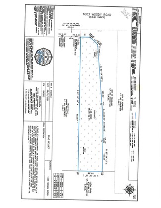 More details for 1603-1607 Woody Rd, Pearland, TX - Land for Sale