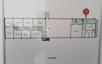 Office in Nanterre to rent Floor Plan- Image 2 of 2