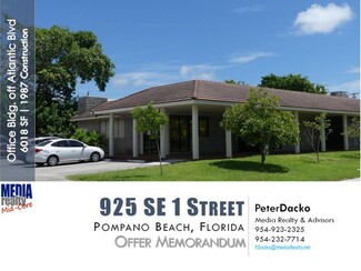 More details for 925 SE 1st St, Pompano Beach, FL - Office for Sale