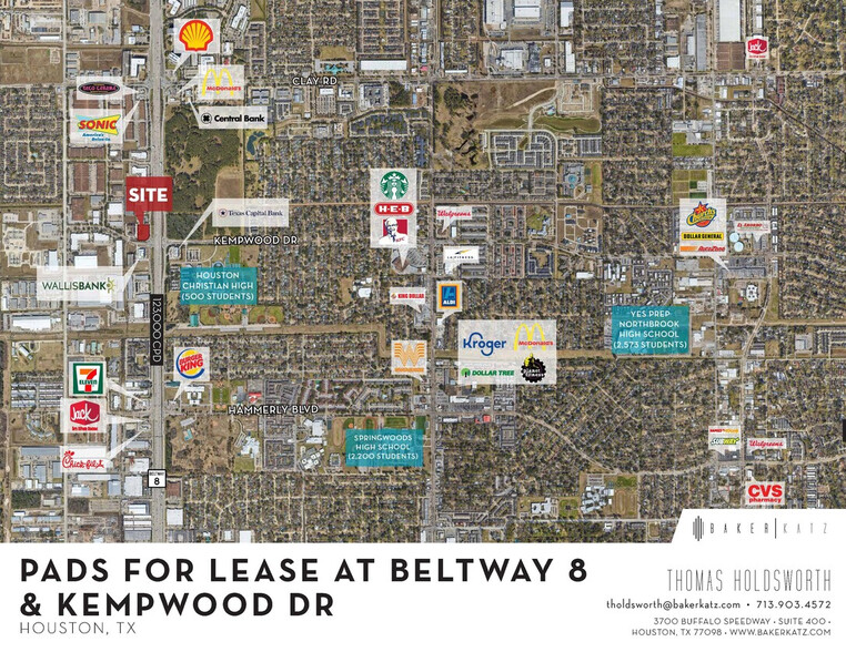 Beltway 8 & Kempwood Dr E, Houston, TX for rent - Building Photo - Image 1 of 1