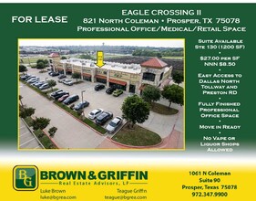 821 N Coleman St, Prosper, TX for sale Building Photo- Image 1 of 1