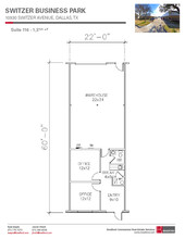 10930 Switzer Ave, Dallas, TX for rent Floor Plan- Image 1 of 1