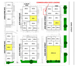 4300 82nd St, Sacramento, CA for rent Site Plan- Image 2 of 2