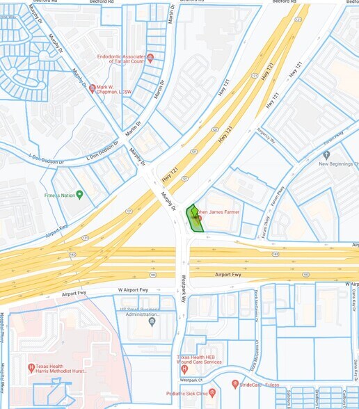 3001 Airport Fwy, Bedford, TX for rent - Plat Map - Image 2 of 2
