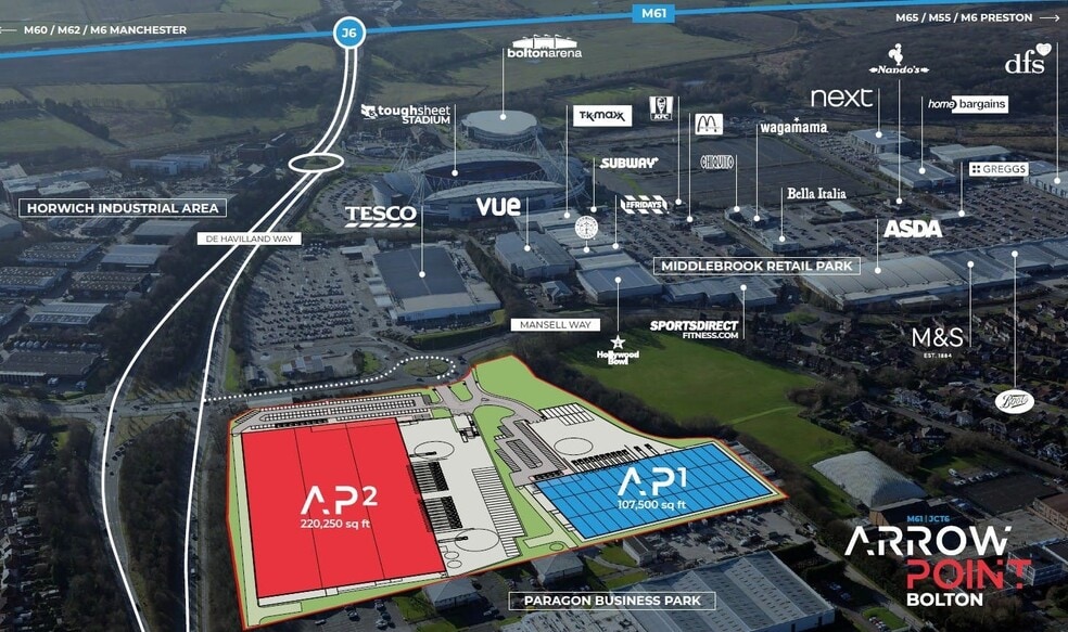 Mansell Way, Bolton to rent - Building Photo - Image 2 of 42