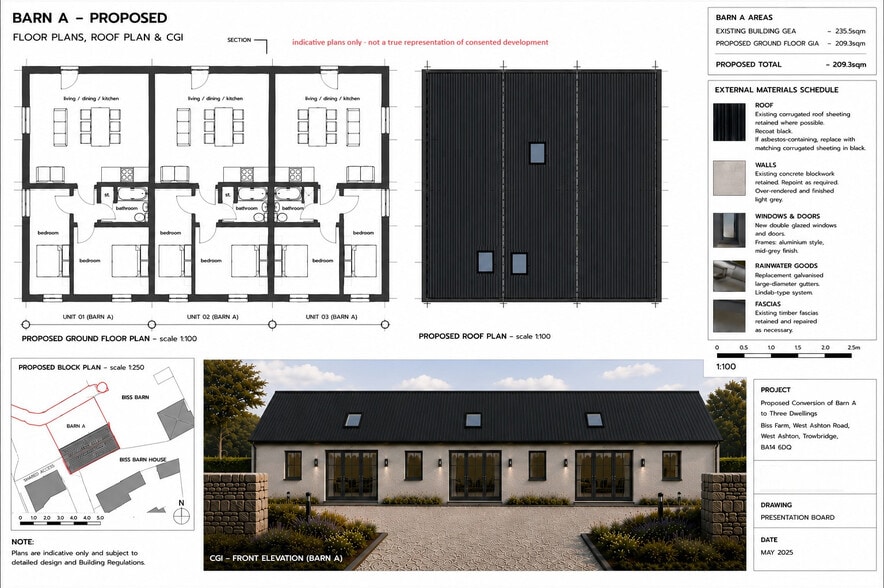 West Ashton Rd, West Ashton for sale - Floor Plan - Image 2 of 3