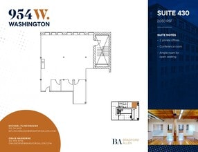 954 W Washington Blvd, Chicago, IL to rent Floor Plan- Image 1 of 10