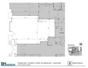 101 Yesler Way, Seattle, WA to rent Floor Plan- Image 1 of 3