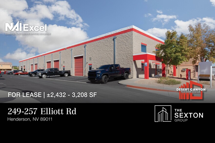 257 Elliott Rd, Henderson, NV for rent - Building Photo - Image 1 of 21