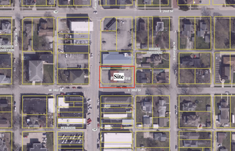 215 Main, Sheridan, IN - aerial  map view