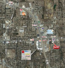 3900 Lamar Ave, Paris, TX - aerial  map view