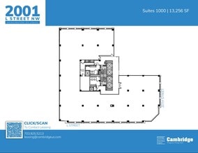 2001 L St NW, Washington, DC to rent Floor Plan- Image 2 of 8