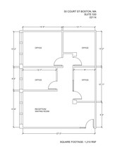 55 Court St, Boston, MA for rent Site Plan- Image 1 of 1