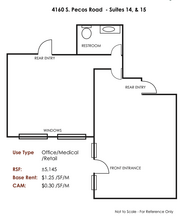 4160 S Pecos Rd, Las Vegas, NV for rent Floor Plan- Image 1 of 1