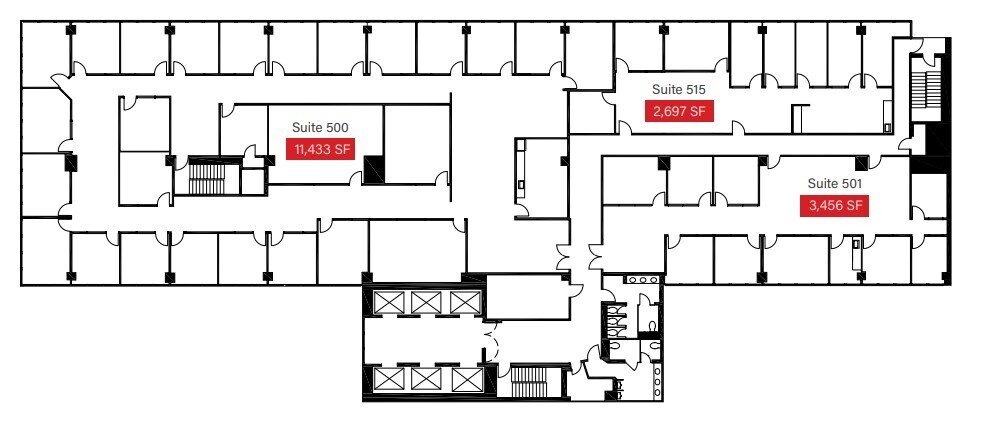 1330 Broadway, Oakland, CA to rent Floor Plan- Image 1 of 1