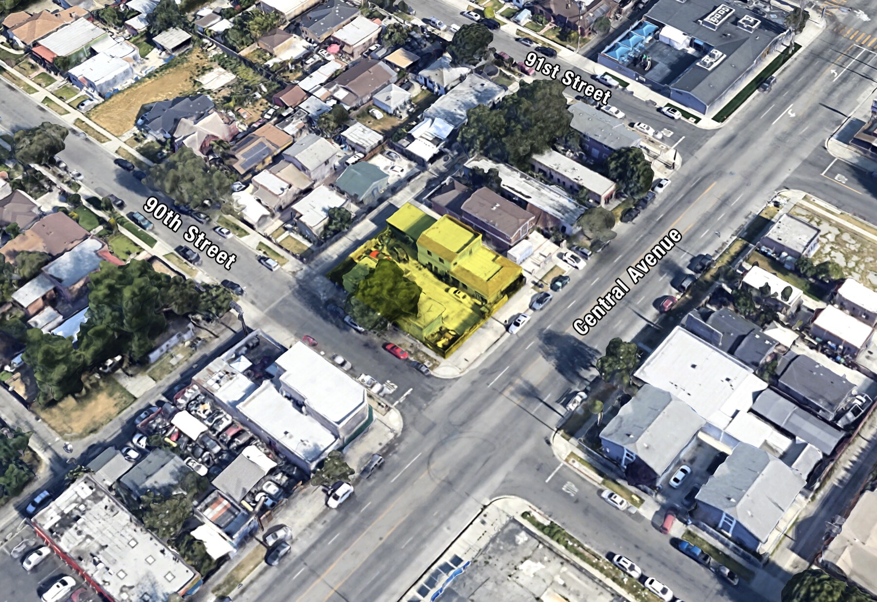 9002 S Central Ave, Los Angeles, CA for sale Aerial- Image 1 of 1