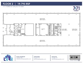 7171 Forest Ln, Dallas, TX for rent Floor Plan- Image 1 of 1