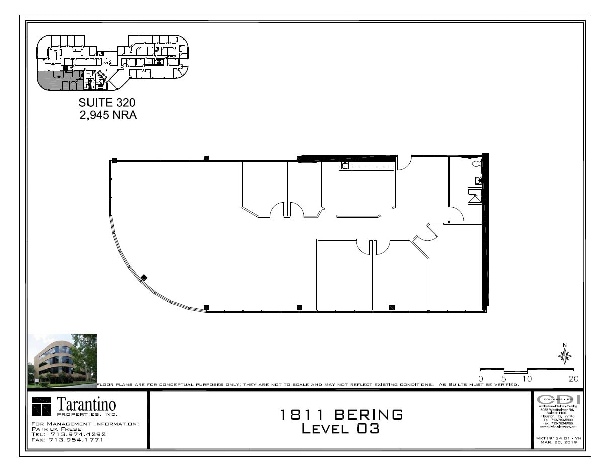 1811 Bering Dr, Houston, TX to rent Floor Plan- Image 1 of 1