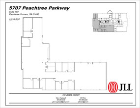 5707 Peachtree Pky, Peachtree Corners, GA for rent Floor Plan- Image 2 of 8