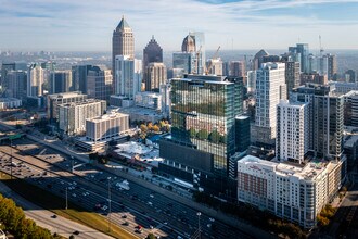 1020 Spring St, Atlanta, GA - AERIAL  map view - Image1
