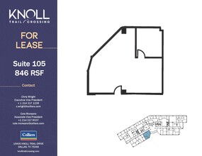 15400 Knoll Trail Dr, Dallas, TX for rent Floor Plan- Image 1 of 1