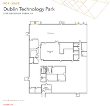 5990-5996 Gleason Dr, Dublin, CA for rent Floor Plan- Image 1 of 1