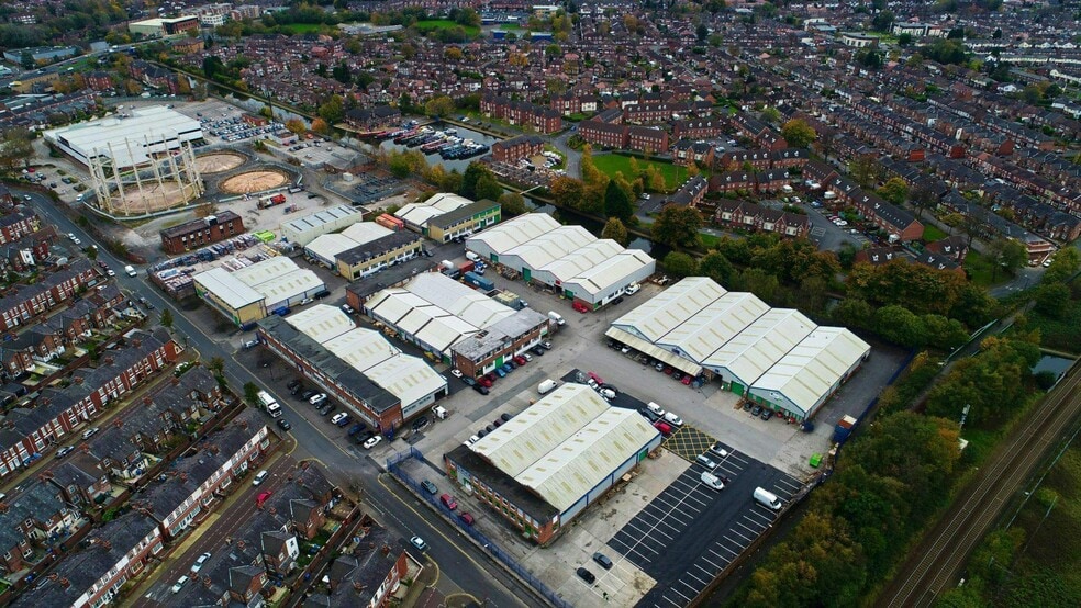 Longford Trading Estate, Manchester to rent - Building Photo - Image 1 of 5
