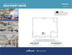 9330 Poppy Dr, Dallas, TX for rent Floor Plan- Image 1 of 1