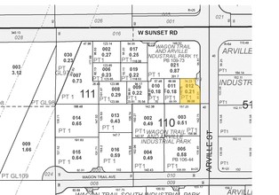 4405 W Sunset Rd, Las Vegas, NV for sale Plat Map- Image 1 of 1