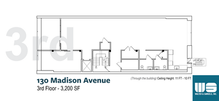 130 Madison Ave, New York, NY for rent Floor Plan- Image 1 of 8