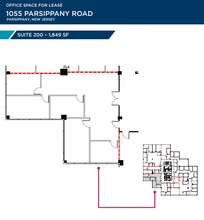 1055 Parsippany Blvd, Parsippany, NJ for rent Floor Plan- Image 1 of 9