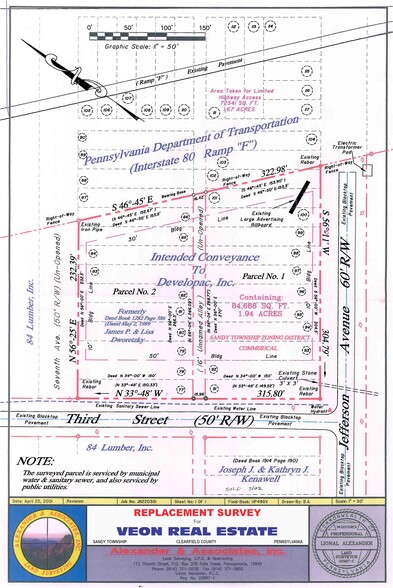 Jefferson Ave, Falls Creek, PA for sale - Building Photo - Image 2 of 2