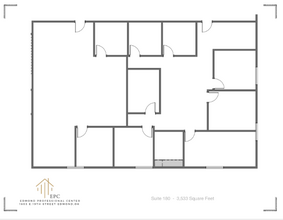 1603 E 19th St, Edmond, OK for rent Floor Plan- Image 1 of 7