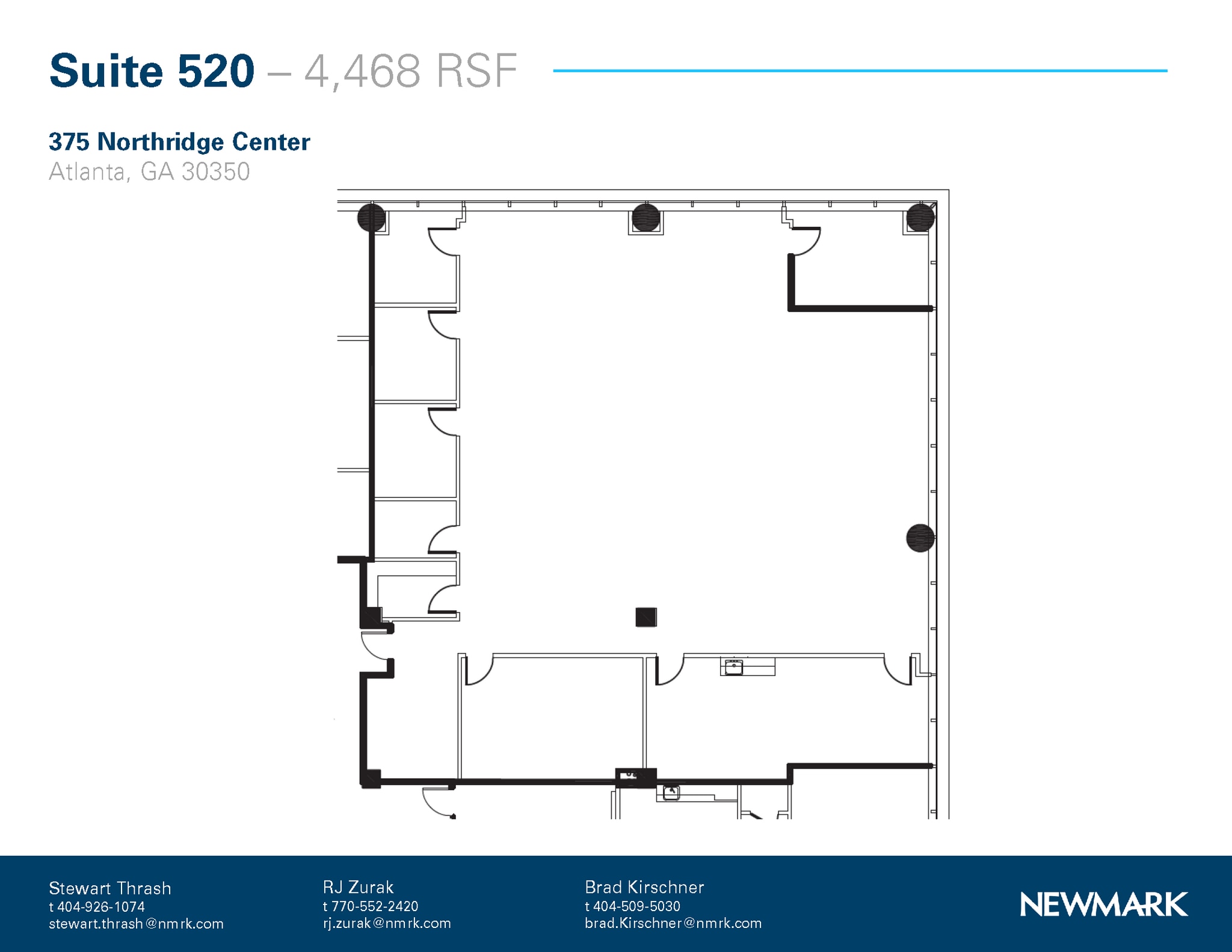 375 Northridge Rd, Atlanta, GA to rent Floor Plan- Image 1 of 1