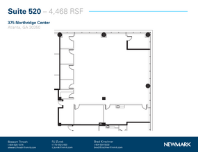 375 Northridge Rd, Atlanta, GA for rent Floor Plan- Image 1 of 1