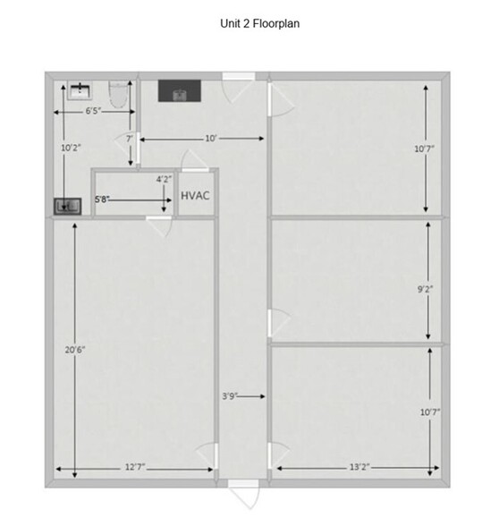 21 Greystone Dr, Lynchburg, VA for rent - Floor Plan - Image 2 of 2