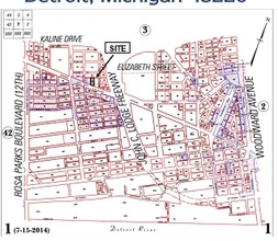 1364 Michigan Ave, Detroit, MI for sale Site Plan- Image 1 of 1