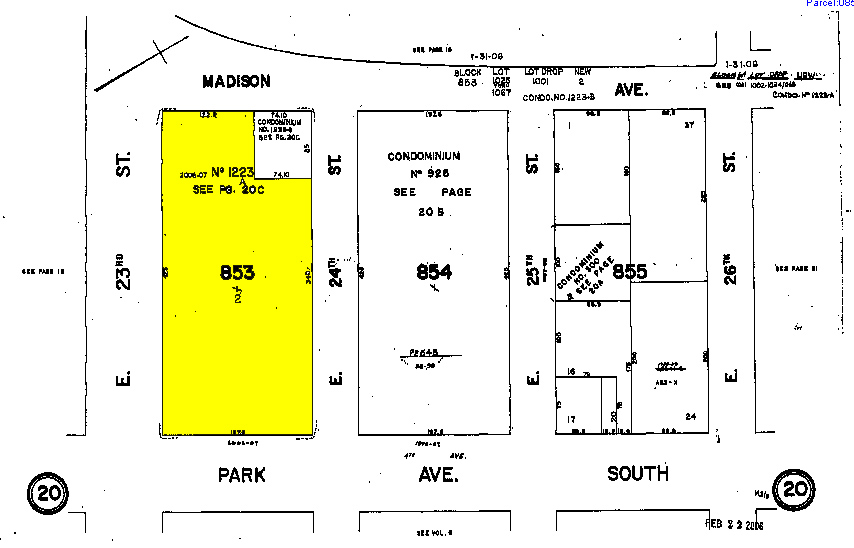 1 Madison Ave, New York, NY for rent - Plat Map - Image 2 of 2