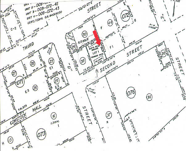 703-709 2nd St, Santa Rosa, CA for sale - Plat Map - Image 2 of 22